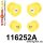 116252A: Rear subframe bush kit SPORT