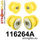 116264A: Rear subframe bush kit SPORT