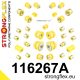 116267A: Full suspension polyurethane bush kit SPORT