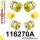 116270A: Front suspension bush kit SPORT
