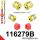 116279B: Front suspension bush kit