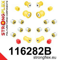 116282B: Full suspension polyurethane bush kit