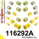116292A: Rear suspension bush kit SPORT