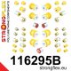 116295B: Full suspension polyurethane bush kit