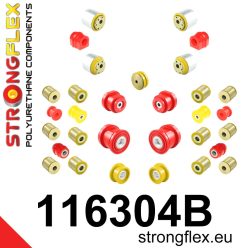 116304B: Full suspension polyurethane bush kit