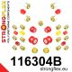 116304B: Full suspension polyurethane bush kit