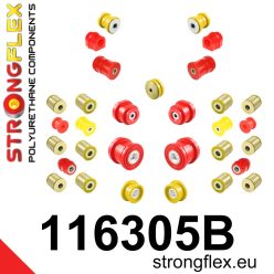116305B: Full suspension polyurethane bush kit