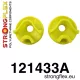 121433A: Engine mount inserts SPORT Black