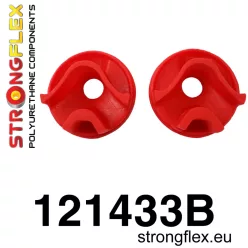 121433B: Engine mount inserts Red