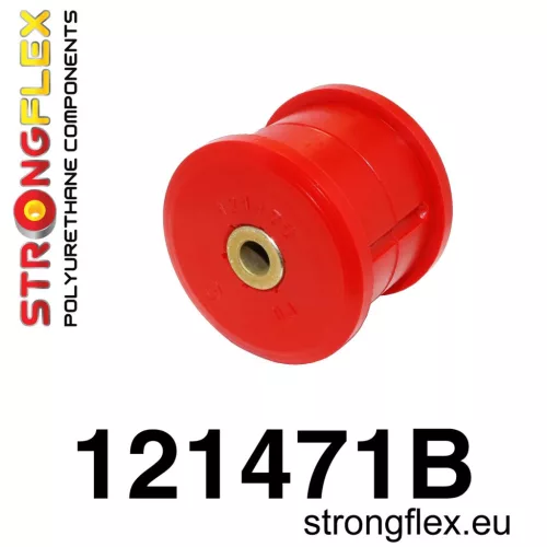 121471B: Front lower diff mount 62mm Black