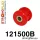 121500B: Rear suspension front arm bush Black