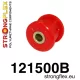 121500B: Rear suspension front arm bush Black