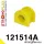 121514A: Front/rear anti roll bar bush SPORT 29mm Yellow