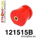 121515B: Front upper engine mount Red