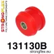 131130B: Front wishbone rear bush Red