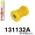 131132A: Front wishbone front bush SPORT Yellow