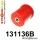 131136B: Rear subframe bush Red