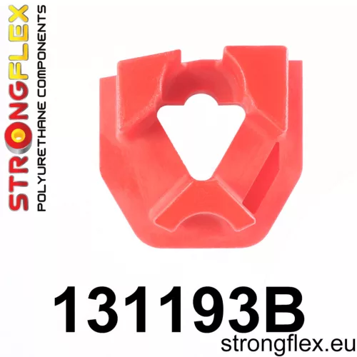 131193B: Engine left mount inserts Black