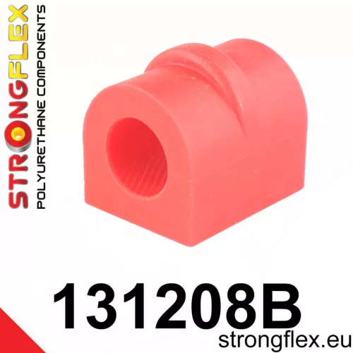 131208B: Front anti roll bar bush 18mm Red