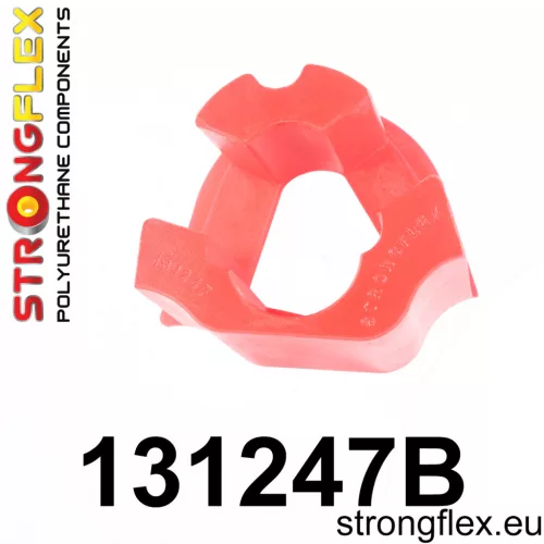 131247B: Right engine mount insert Red