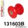 131603B: Front subframe rear mounting bush Red