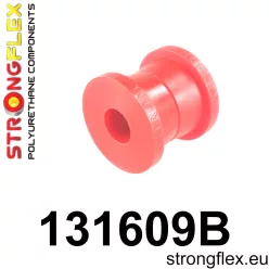 131609B: Rear panhard rod mount - to the chassis Red