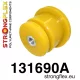 131690A: Rear beam bush SPORT Black