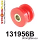 131956B: Front subframe bush Red