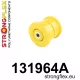 131964A: Rear beam bush 58mm SPORT Black