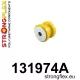 131974A: Front subframe bush 38mm SPORT Yellow