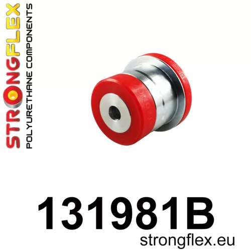 131981B: Rear subframe - rear bush Red
