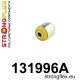131996A: Rear toe adjuster bush SPORT Black