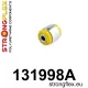 131998A: Rear steering knuckle bush SPORT Yellow