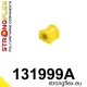 131999A: Rear stabilizer bush SPORT 17mm Yellow