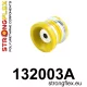 132003A: Front subframe - rear bush SPORT Black