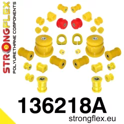   136218A: Full suspension bush kit SPORT 16mm 15mm 16mm 15mm Yellow