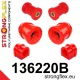 136220B: Front suspension bush kit 24mm 131776 Black