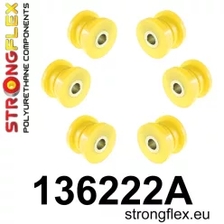 136222A: Front subframe bush kit SPORT Yellow