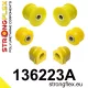136223A: Front suspension bush kit SPORT 24mm Black