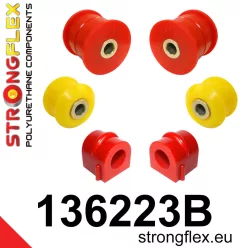 136223B: Front suspension bush kit 24mm Black