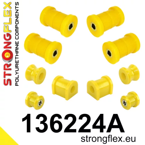 136224A: Rear suspension bush kit SPORT Custom Black