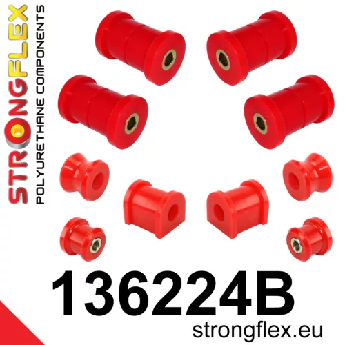 136224B: Rear suspension bush kit Custom Black