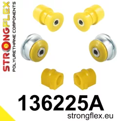 136225A: Front suspension bush kit SPORT 17mm Yellow