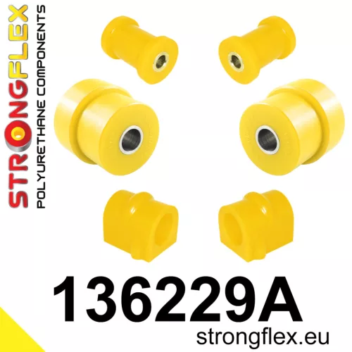 136229A: Front suspension bush kit SPORT Custom Black