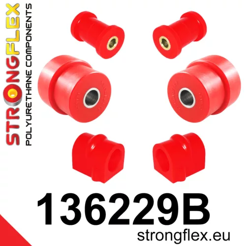 136229B: Front suspension bush kit Custom Black