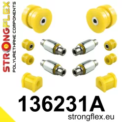 136231A: Rear suspension bush kit SPORT 14mm Yellow