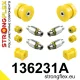 136231A: Rear suspension bush kit SPORT 14mm Black