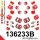 136233B: Full suspension polyurethane bush kit