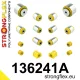 136241A: Rear suspension bush kit SPORT Custom Black