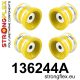 136244A: Front subframe bush kit SPORT